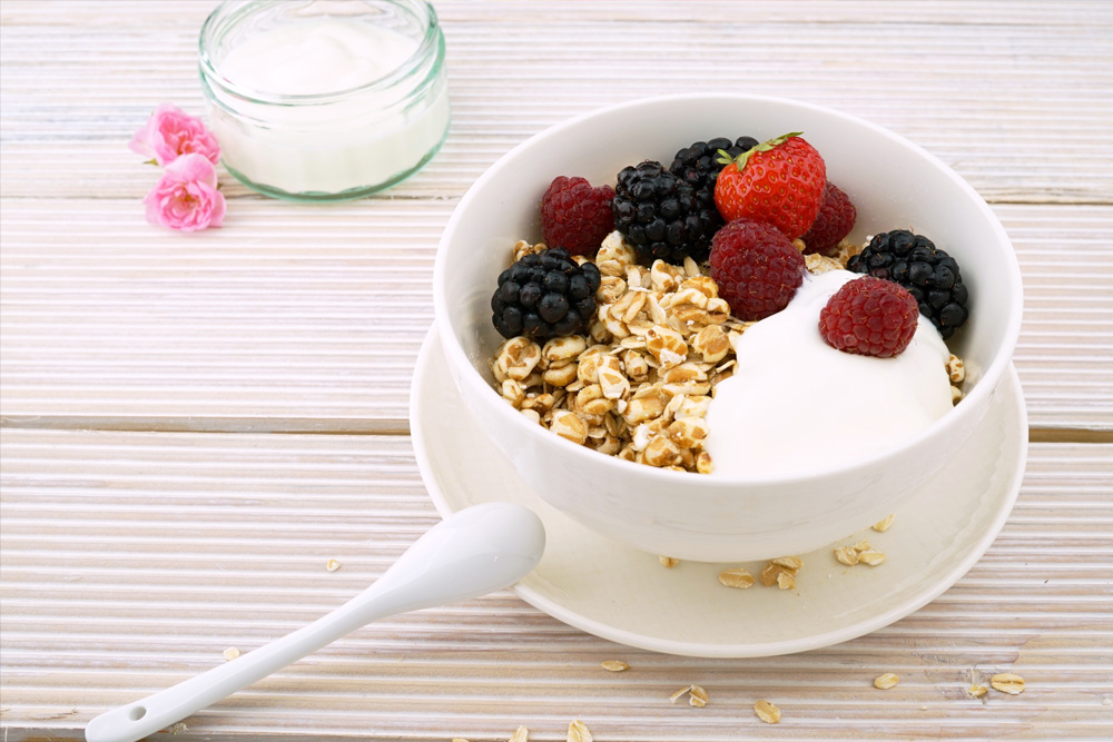 Greek yogurt is a healthy source of protein