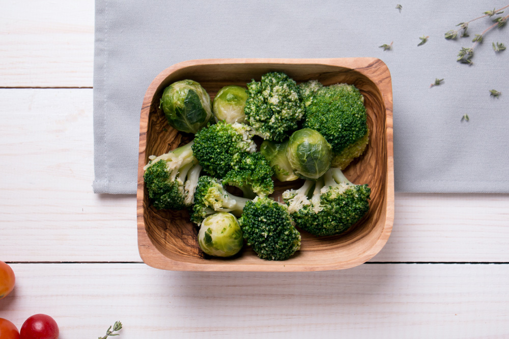 Broccoli and brussel sprouts are a good source of protein