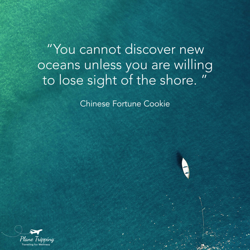 “You cannot discover new oceans unless you are willing to lose sight of the shore. ”