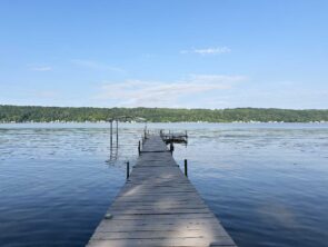 Conesus Lake in Upstate New York - peace and serenity found